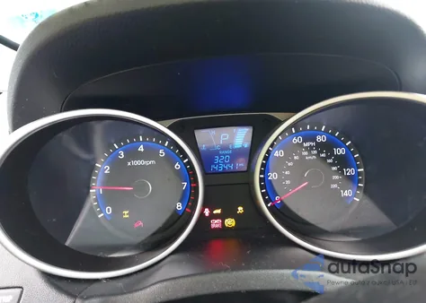 2013 Hyundai Tucson Limited из США, поврежденный, VIN KM8JUCAC3DU600301